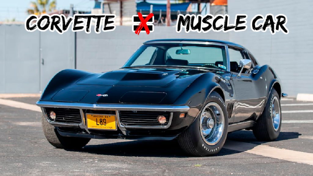 corvette muscle car