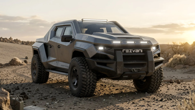 Rezvani’s Latest Post-Apocalytic Monster Is a Ford F-150 Raptor Underneath