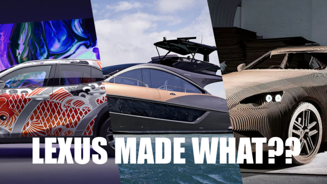 8 Weirdest Things Lexus Has Ever Built