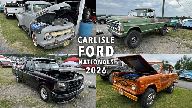 Top 10 Fords at 2026 Carlisle Ford Nationals